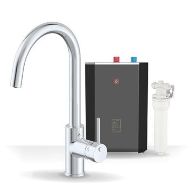 Chique 98°C 3-1 Swan Solo Tap with Solo Tank + Filter - All Colours - INTU Evolution