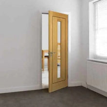 Load image into Gallery viewer, Spencer Oak Pre-Finished Glazed Internal Door - All Sizes - JB Kind
