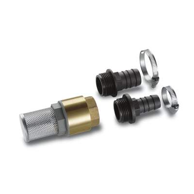 Vacuum Filter with Backflow Prevention
