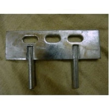 Load image into Gallery viewer, Sabrefix 2 Pin Cleat Fence Bracket 150mm x 50mm - Sabrefix
