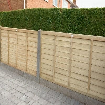 Forest 6ft x 3ft Pressure Treated Superlap Fence Panel - Forest Garden