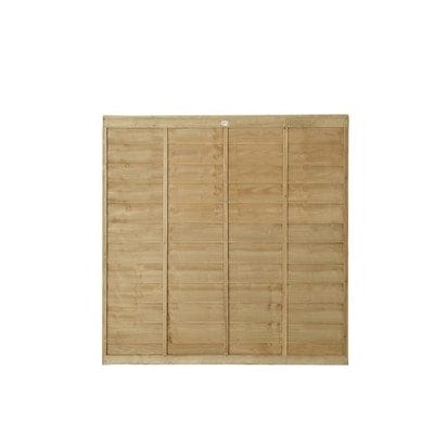 Forest 6ft x 4ft Pressure Treated Superlap Fence Panel - Forest Garden