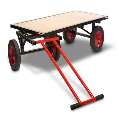 Armorgard Turntable Truck TT1000, robust large trolley for moving materials - Armorgard Tools and Workwear