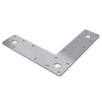 Galvanised T&L Brackets - All Sizes - Forgefix Building Materials