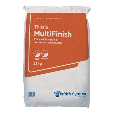 Thistle Multi Finish 25kg bag - British Gypsum Building Materials