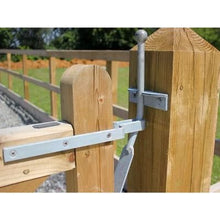 Load image into Gallery viewer, Spring Catch Set incl Fixings for use with Single Gates - Jacksons Fencing
