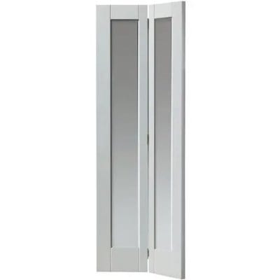 Tobago White Primed Bi-Fold Internal Door - 1981mm x 762mm - JB Kind