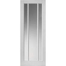 Load image into Gallery viewer, Trinidad White Primed Glazed Internal Door - All Sizes - JB Kind
