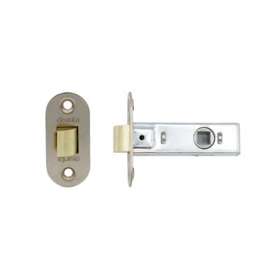 Tubular Latch Satin Nickel Non-Fire Rated - Deanta