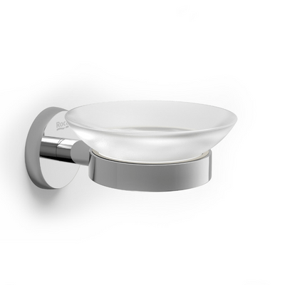 Twin Wall Mounted Soap Dish - Chrome - Roca