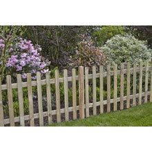 Load image into Gallery viewer, Forest 6ft x 3ft Pressure Treated Ultima Pale Picket Fence Panel - Forest Garden
