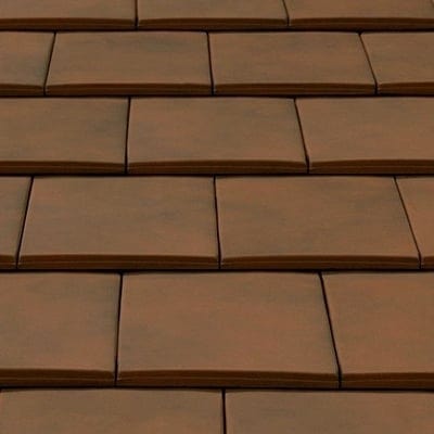 Sandtoft Clay 20/20 Interlocking Plain Roof Tile (Band of 10) - Sandtoft