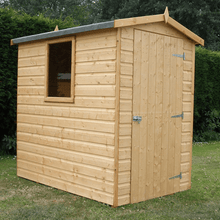 Load image into Gallery viewer, Premium Handmade Single Door Lewis Shed w/ Windows - Sizes - Shire
