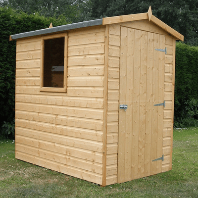 Premium Handmade Single Door Lewis Shed w/ Windows - Sizes - Shire