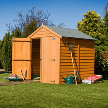 Load image into Gallery viewer, Overlap Double Door Apex Shed - All Sizes - Shire
