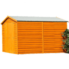 Load image into Gallery viewer, Overlap 10ft x 6ft Double Door Pent Shed - Shire
