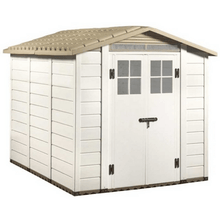 Load image into Gallery viewer, Double Door Tuscany Evo 120 PVC Shed w/ Windows - All Sizes - Shire
