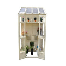 Load image into Gallery viewer, Forest Victorian Tall Wall Greenhouse with Auto Vent - Forest Garden
