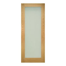 Load image into Gallery viewer, Walden Unfinished Oak Frosted Glaze Internal Door - All Sizes - Deanta
