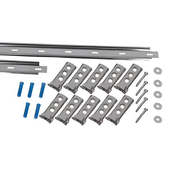Universal Wall Starter Kit - Stainless Steel (Pack of 20)
