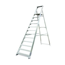 Load image into Gallery viewer, Lyte Professional Platform Step with tool Tray - All Sizes - Lyte Ladders
