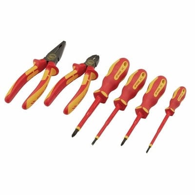 Draper XP1000 VDE Screwdriver and Pliers Set (6 Piece) - Draper