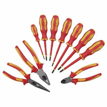 Load image into Gallery viewer, Draper XP1000 VDE Screwdriver and Pliers Set (10 Piece) - Draper
