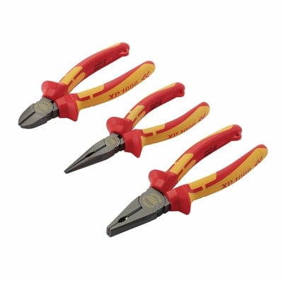 Draper XP1000 VDE Tethered Pliers Set (3 Piece) - Draper