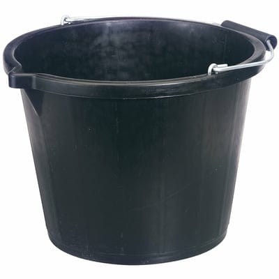 Draper 14.8L Bucket - Black - Draper