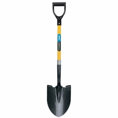 Draper Round Point Shovel with Fibreglass Shaft - Draper