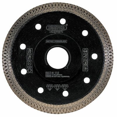 Draper Turbo X Porcelain Diamond Blade - All Sizes - Draper