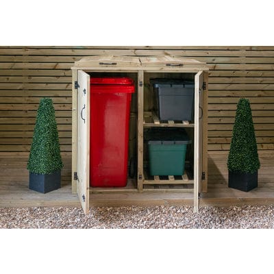 Wheelie Bin / Recycle Box Store - All Sizes - The Garden Village