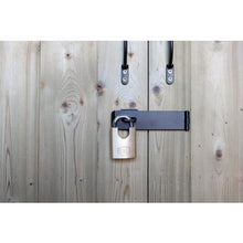 Load image into Gallery viewer, Safety Hasp &amp; Staple Large 6 &quot; (Black) - The Garden Village
