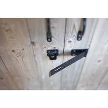 Load image into Gallery viewer, Safety Hasp &amp; Staple Large 6 &quot; (Black) - The Garden Village
