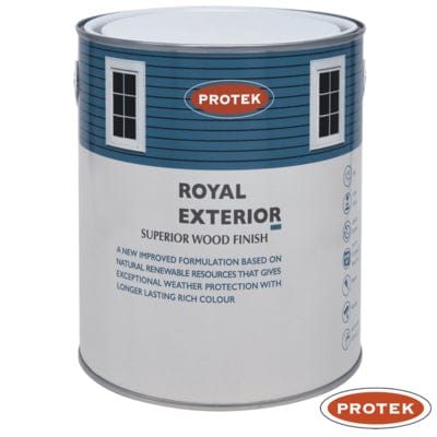 Royal Exterior Superior Wood Finish Paint - All Colours - Protek