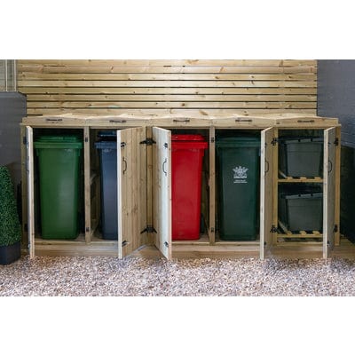 Wheelie Bin / Recycle Box Store - All Sizes - The Garden Village