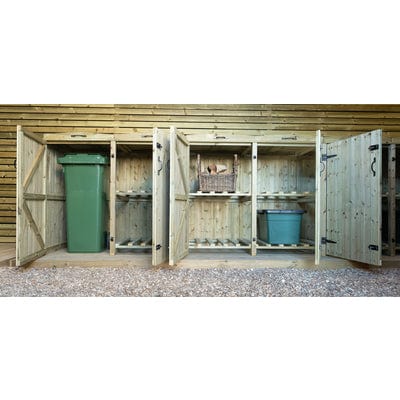 Wheelie Bin / Recycle Box Store - All Sizes - The Garden Village