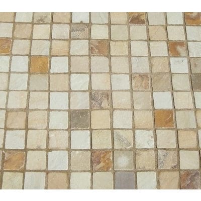 Mint Fossil Sandstone Cobbles/Edging Pack (12.3m2 - 420 Mixed Pieces per Pack) - Paveworld