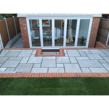 Load image into Gallery viewer, Traditional Light Grey Sandstone Paving Pack (19.50m2 - 66 Slabs / Mixed Pack) - Paveworld

