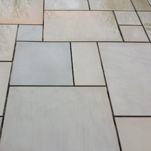 Load image into Gallery viewer, Misty Raj Green Sandstone Paving Pack (19.50m2 - 66 Slabs / Mixed Pack) - Paveworld
