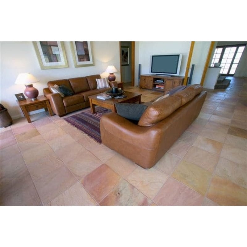 Traditional Modak Sandstone Paving Pack (19.50m2 - 66 Slabs / Mixed Pack) - Paveworld