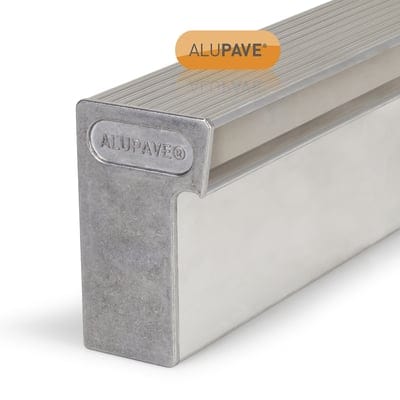 Alupave Gutter End Cap - Clear Amber
