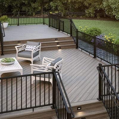Voyage Grooved Edge Composite Decking Board - All Sizes - Deckorators