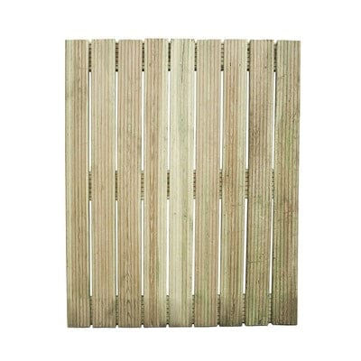 Forest Patio Deck Tiles - 60cm x 60cm (Pack of 4)