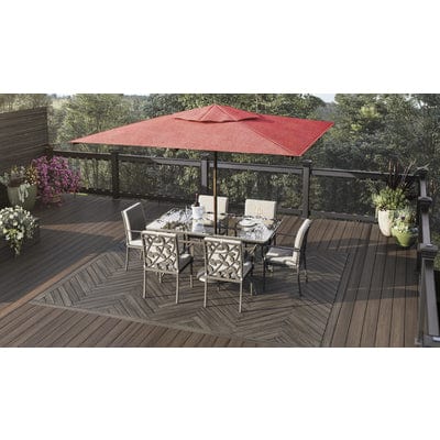 Vista Grooved Edge Composite Decking Board 140mm x 3666mm - All Colours - Deckorators