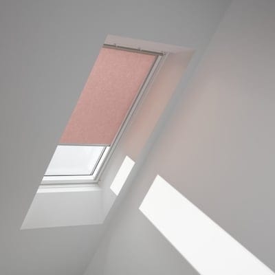 Velux Manual Roller Blind RFL - Soft Rose - Velux
