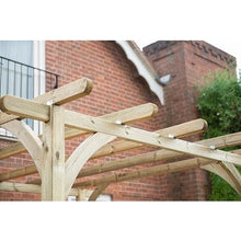 Load image into Gallery viewer, Forest Ultima Pergola and Patio Decking Kit - 2.4 x 4.9m - Forest Garden
