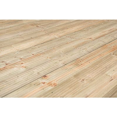 Forest Ultima Pergola and Patio Decking Kit - 2.4 x 4.9m