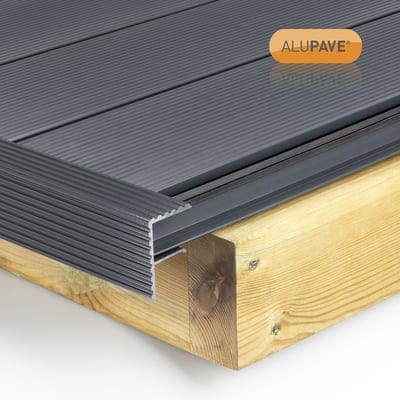 Alupave Fireproof Decking Board Endstop Bar