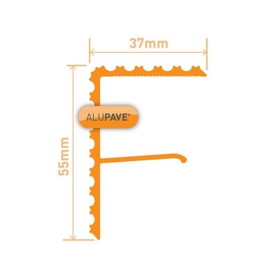 Alupave Fireproof Decking Board Endstop Bar